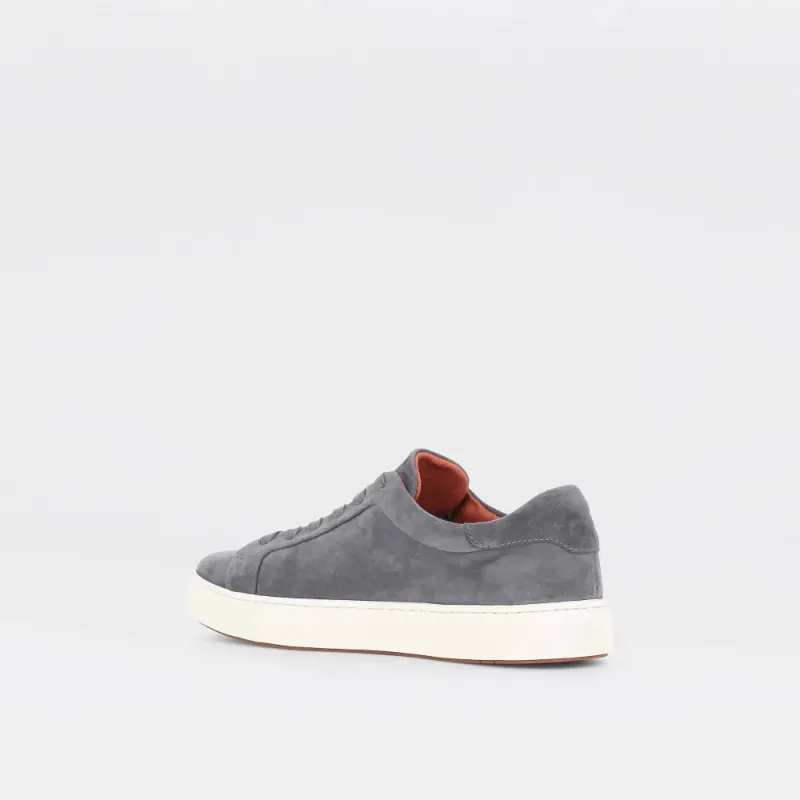 Candy - smoke blue sneakers til herre i semsket skinn
