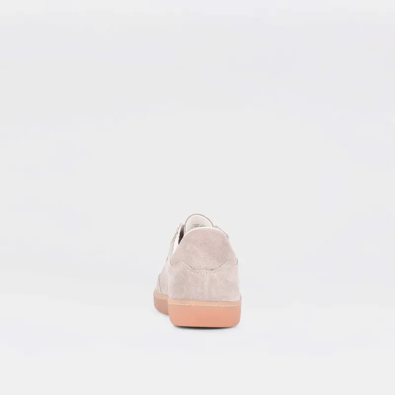 Chisel - lys gråbeige sneakers til herre i semsket skinn