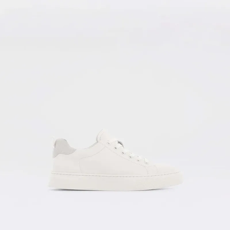 Legend - hvite sneakers til herre i skinn