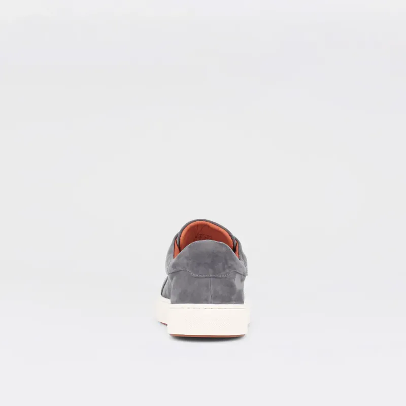 Candy - smoke blue sneakers til herre i semsket skinn